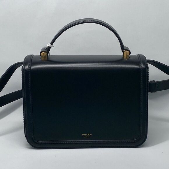 Jimmy Choo Leather Top Handle Bag - Picture 6 of 15